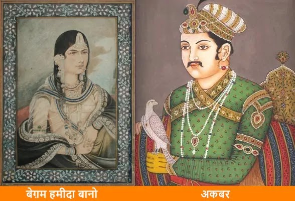 बेग़म हमीदा बानो, अकबर - हुमायूँ के मकबरे का इतिहास